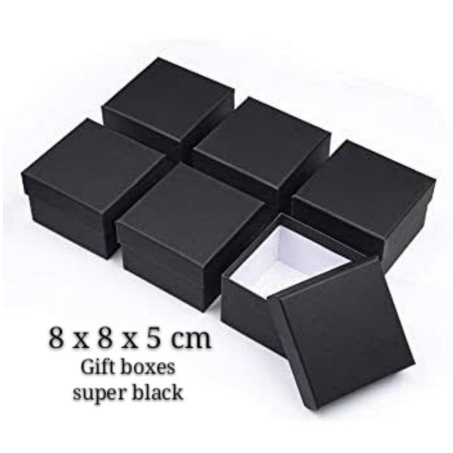 

HARD BOX GIFT BOX SUPER BLACK 8 x 8 x 5 cm