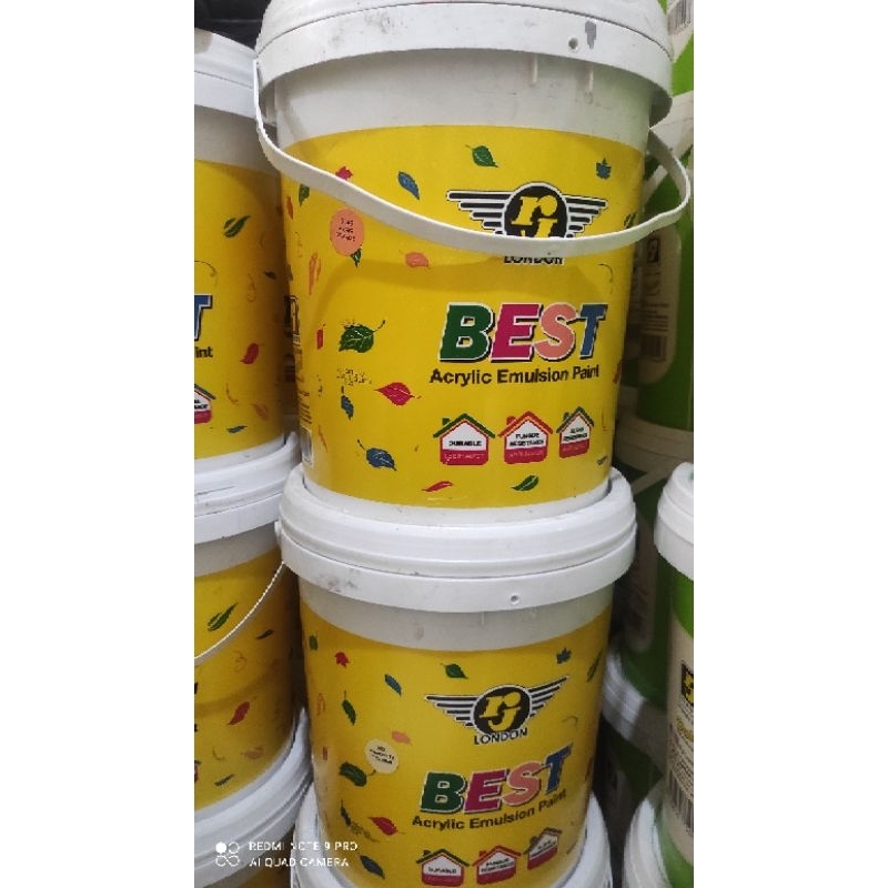 CAT TEMBOK / CAT BEST PAIL RJ LONDON 25KG