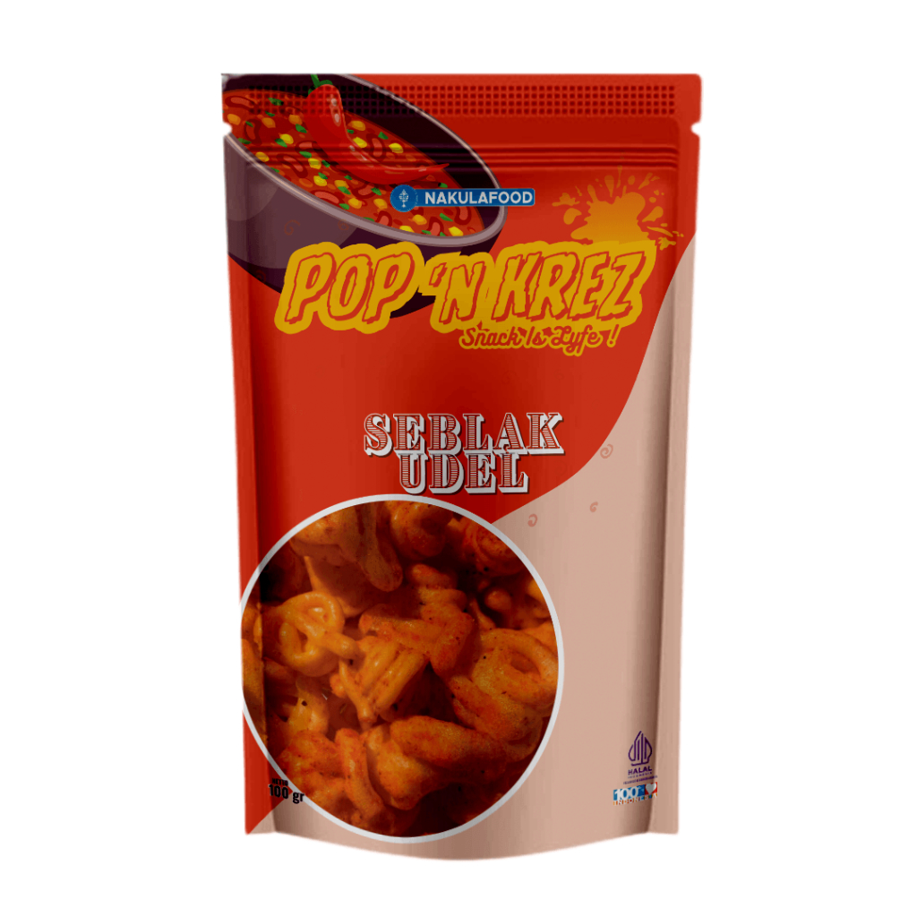 

Nakula Food Snack Pop N Krez Seblak Udel