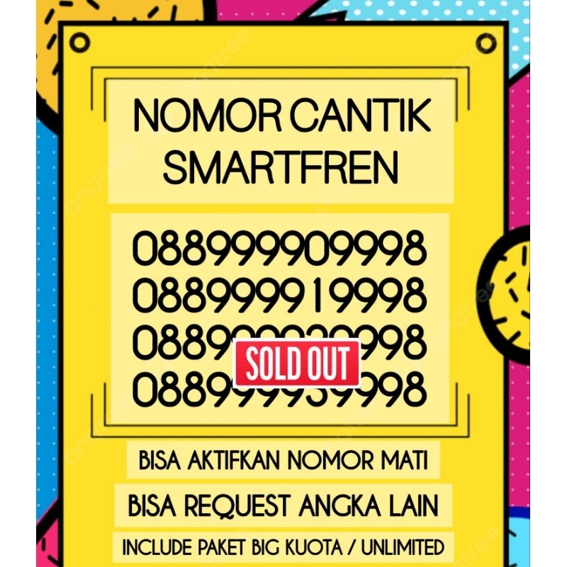 NOMOR CANTIK SMARTFREN