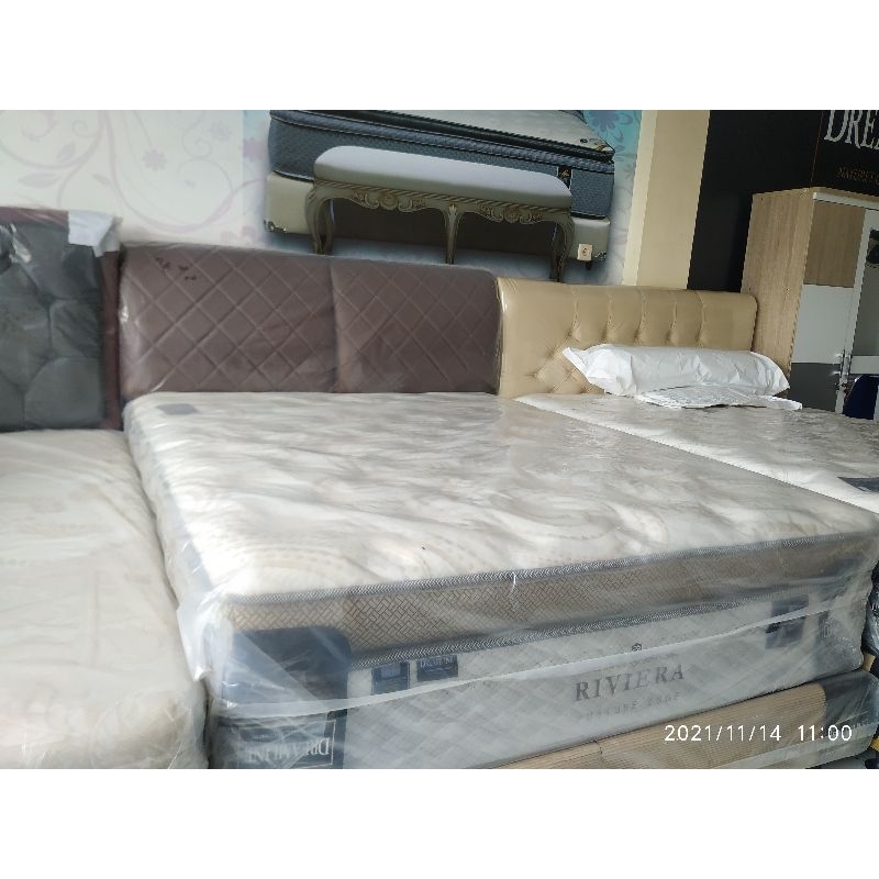 Springbed Dreamline Riviera Pop 160x200 Full Set