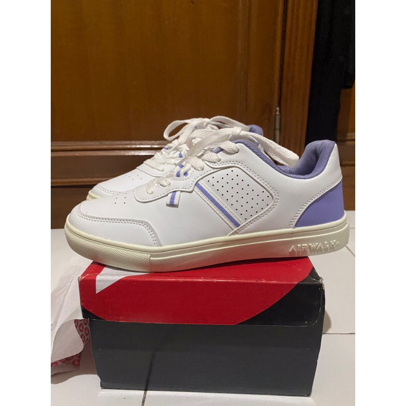 SPORTSTATION AIRWALK SARINA WHITE/PURPLE NEW ORIGINAL