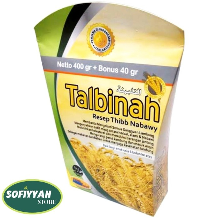 

TALBINAH 400 GR PLUS 40 GR- TEPUNG GANDUM pilihan