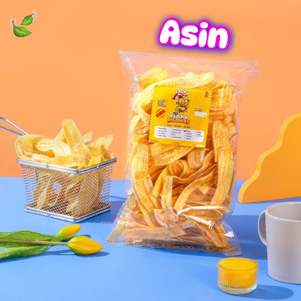 

Zafira Keripik Pisangku Asin 250gr