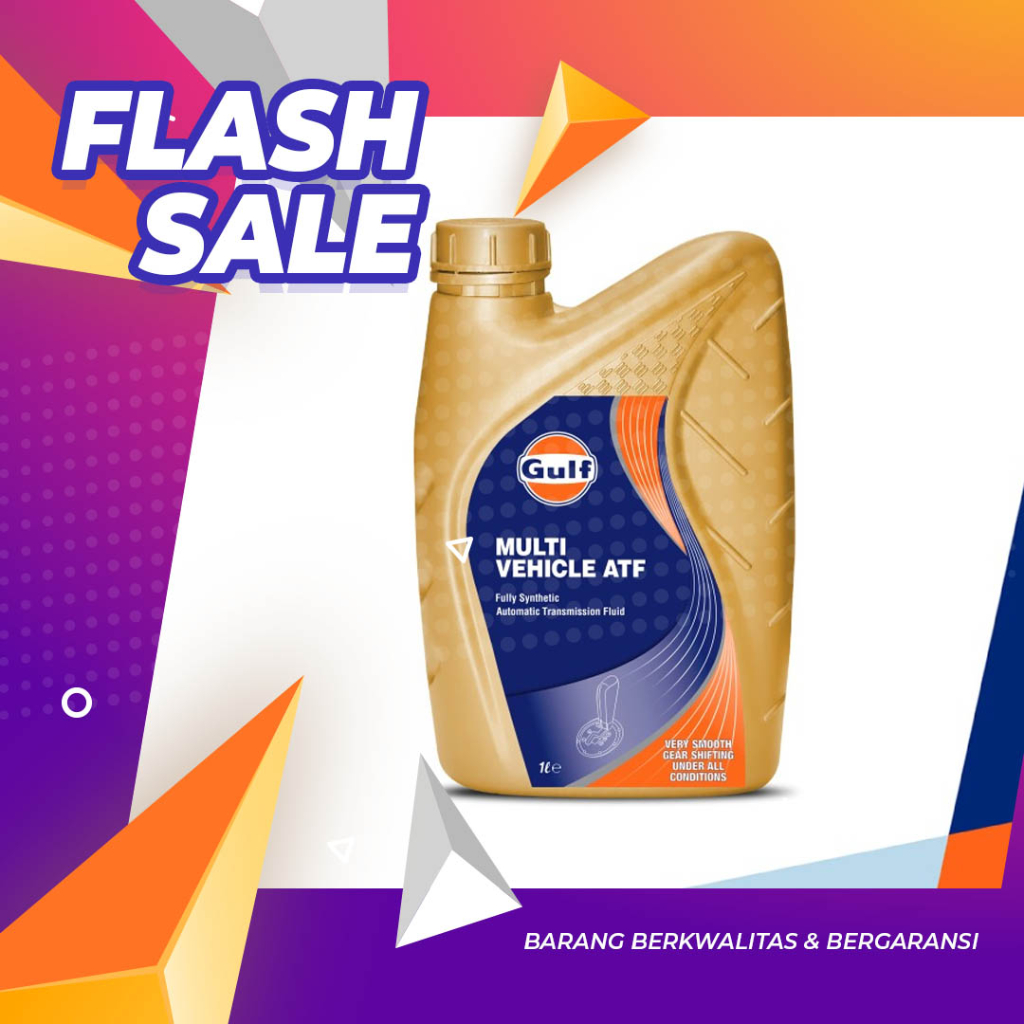 Gulf ATF Multi - Oli transmisi matik Gulf Multi Vehicle ATF MV Mercon V 1Liter LT71141 Peugeot 206