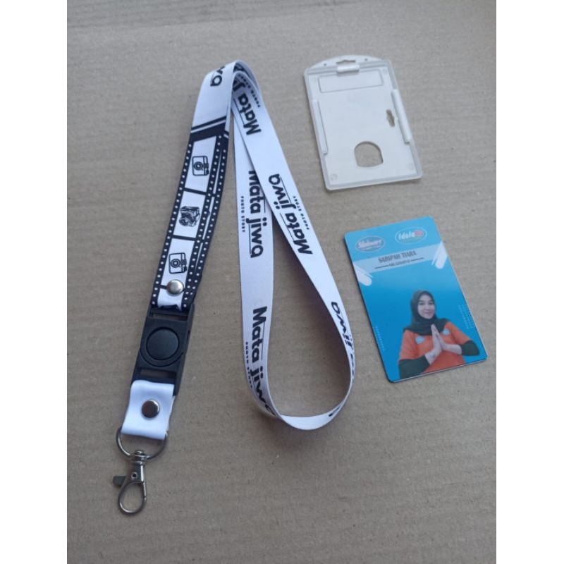 

id card + tali + holder custum