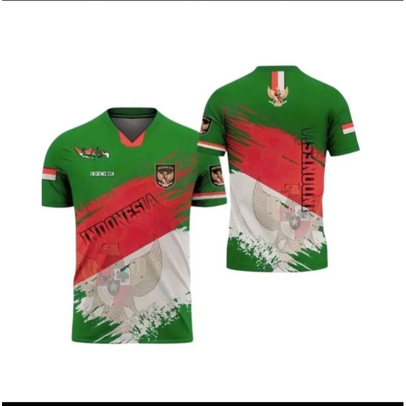 Jersey Timnas Indonesia fantasi variasi hijau