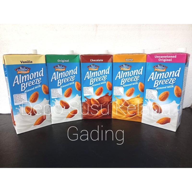 

Almond Breeze 946ml Barista Milk Unsweetened | Susu Blue Diamond Baristas Unsweet 946 ml