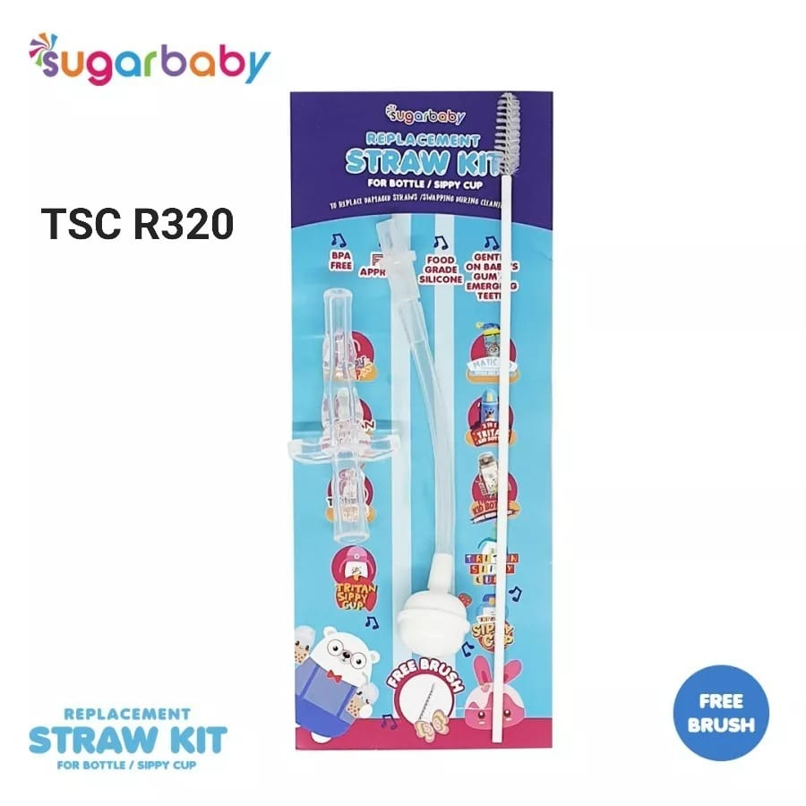 Replacement straw kit Sugar Baby - spare part - sedotan