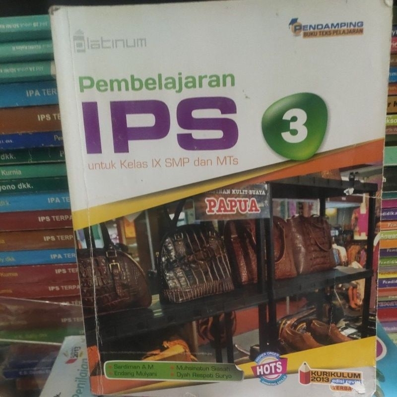 PEMBELAJARAN IPS UNTUK KELAS IX SMP DAN MTS KURIKULUM 2013 PLATINUM