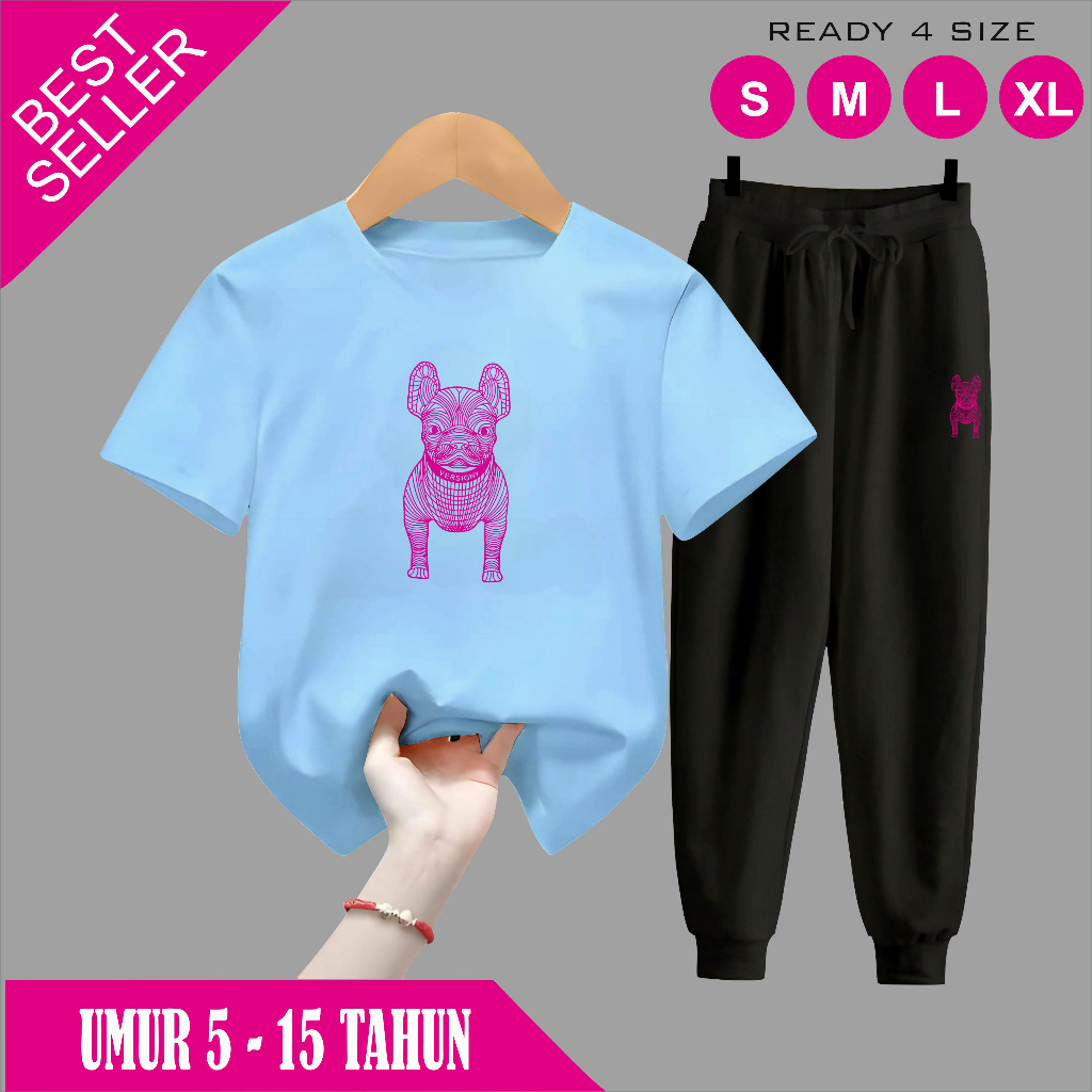 Setelan Jogger Anak 5-15 Tahun Lifework