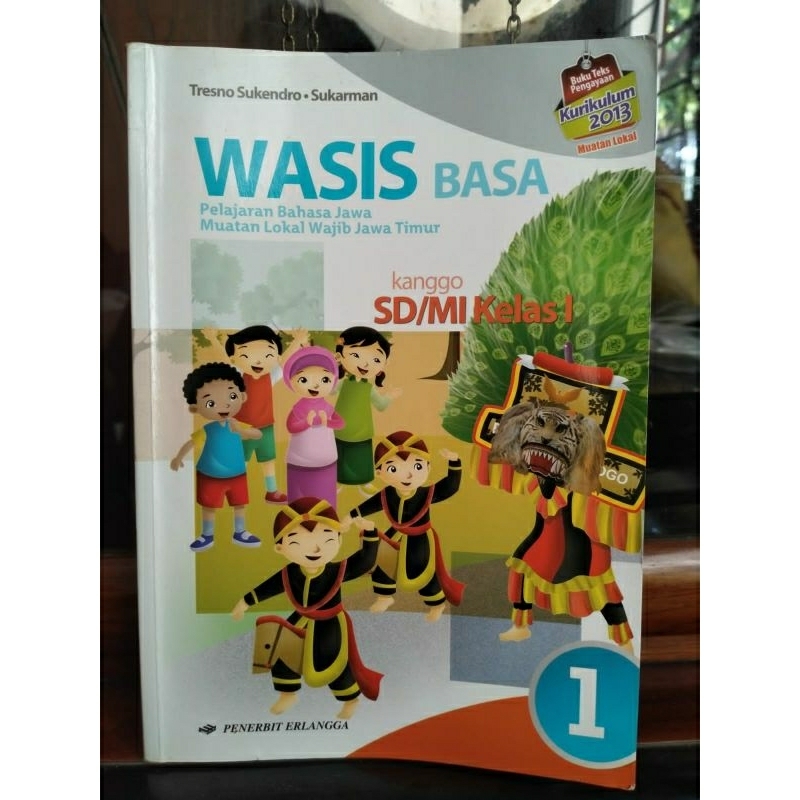 

Bahasa Daerah / Bahasa Jawa kelas 1 SD/ MI edisi Erlangga