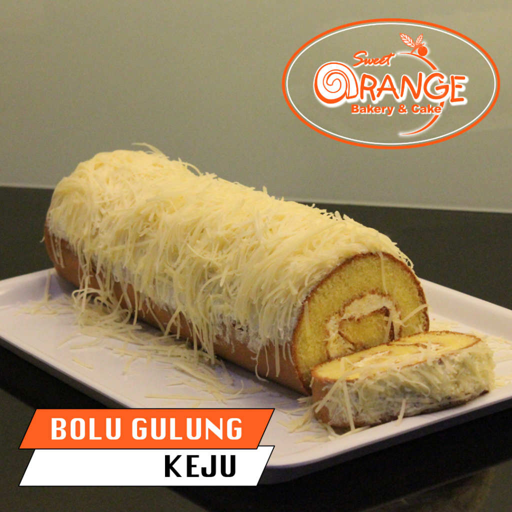 

[BEST SELLER] BOLU GULUNG KEJU - SWEET ORANGE BAKERY & CAKE