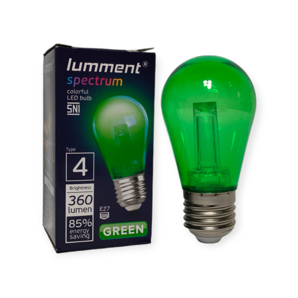 BOHLAM LAMPU LED WARNA HIJAU LAMPU DEKORASI LAMPU CAFE LAMPU OUTDOOR