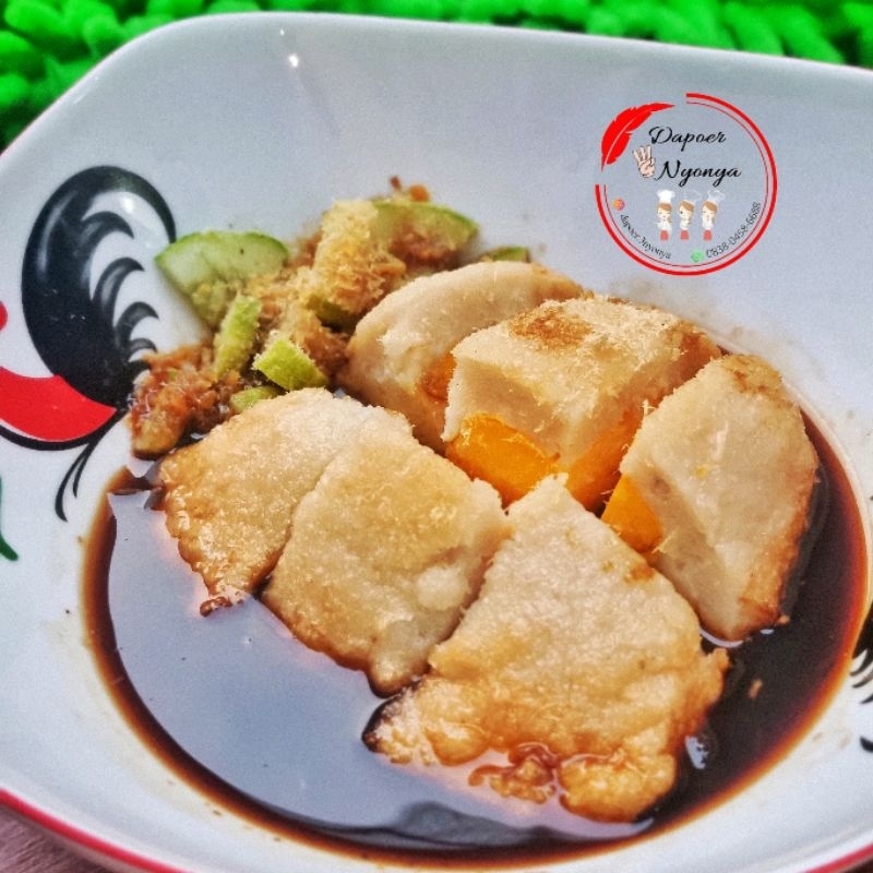 

PEMPEK PALEMBANG ASLI PEMPEK KAPAL SELEM isi 5pcs