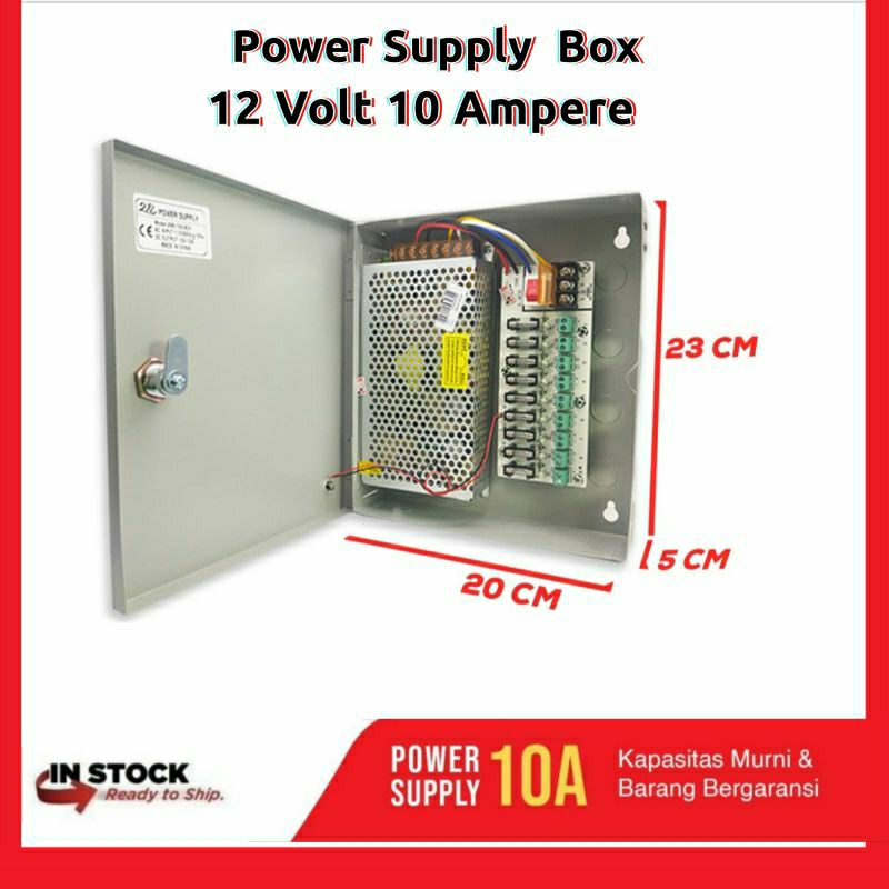 Power Supply 12 volt 10 Ampere