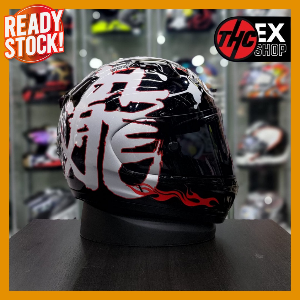 ARAI XD DRAGON SIZE XL SECOND 2ND ORIGINAL FULL FACE MOTORCYCLE HELMET