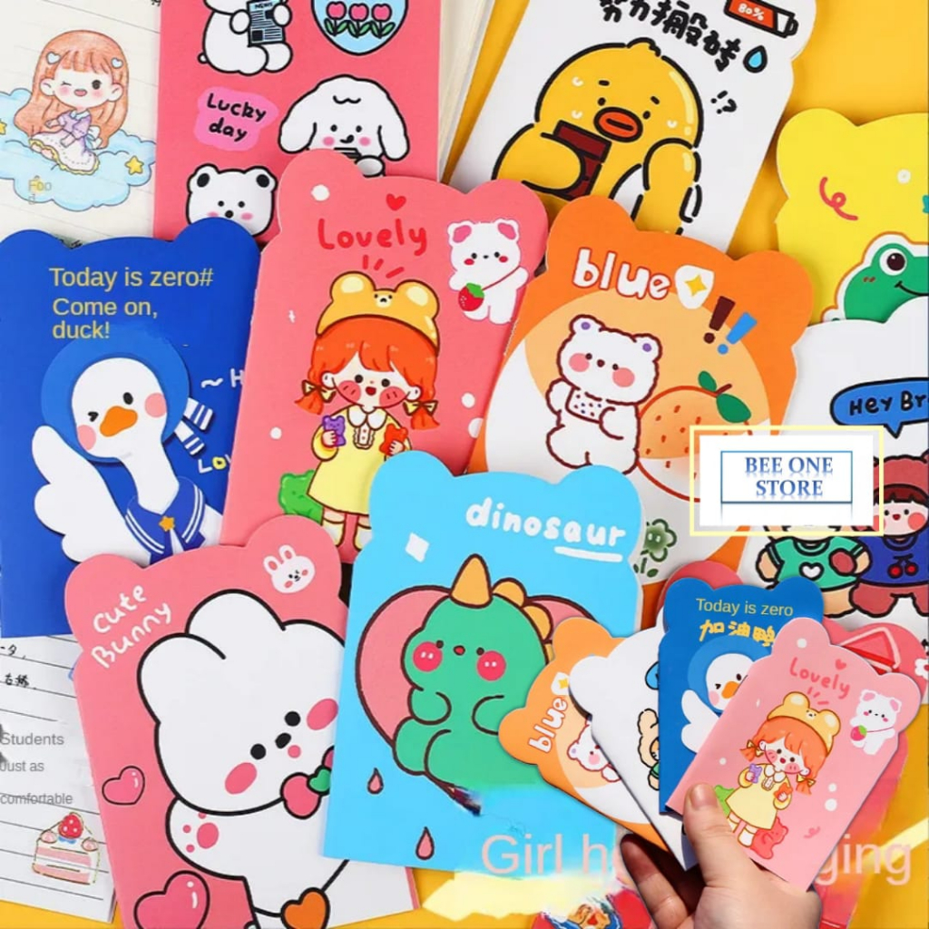

BEE ONE - Buku Tulis Mini Karakter Kuping A6 Lucu Buku Catatan Kuping Notebook Mini