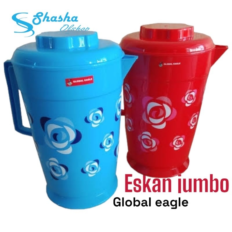global eagle water jug eskan jumbo plastik 4 liter