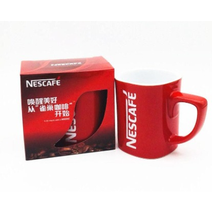 Mug Gelas Coffee Kopi Nescafe Original Import 250ml