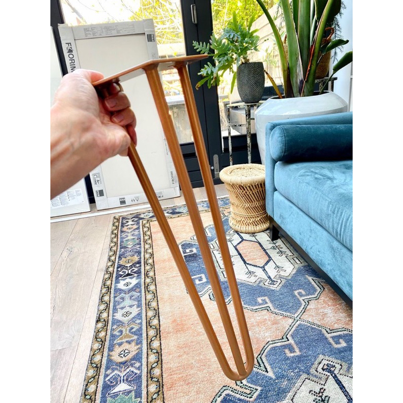 Kaki Meja Besi 3 layer 8mm Sangat Tebal/ Kaki Besi Hairpin Untuk Meja dan kursi