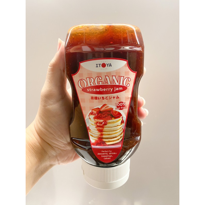 

Itoya organic strawberry jam-selai strawberry organik buah asli