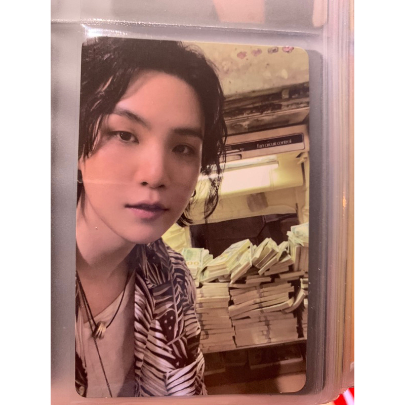 photocard ofc suga D-Day