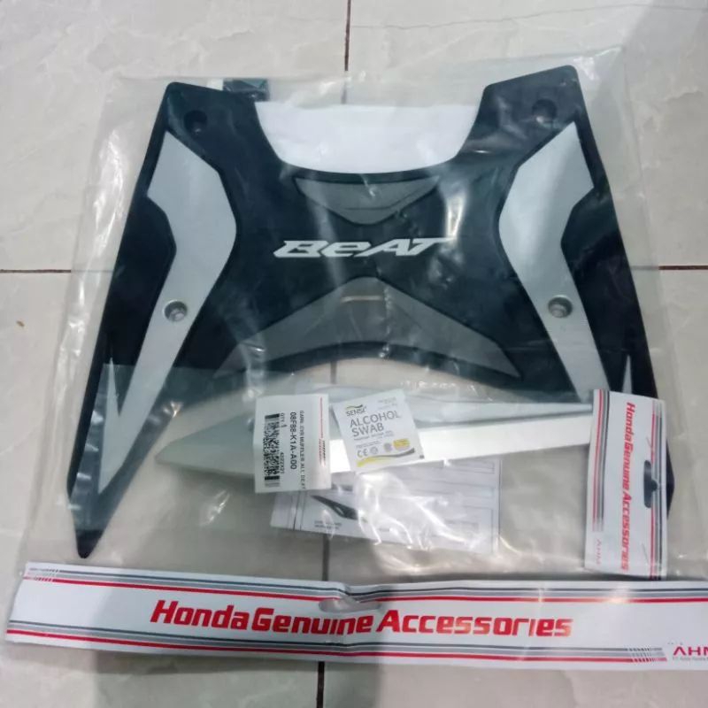 Karpet & Garnish Knalpot Beat 2020 2021 2022 2023 2024 Original Honda Beat Cbs Beat Street Beat Delu
