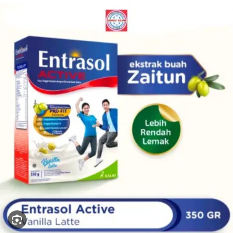 

ENTRASOL AKTIF/ Susu kalsium untuk 17th +