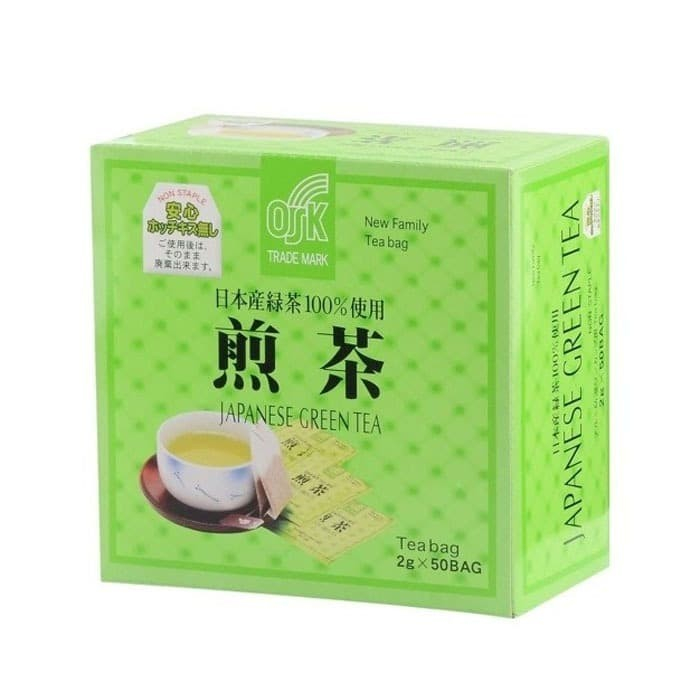 

OSK Japanese Green Tea / Teh Hijau Celup Jepang 50's X 2 GR