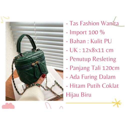 Tas Selempang Wanita Mini Import Terbaru - Tas Korea