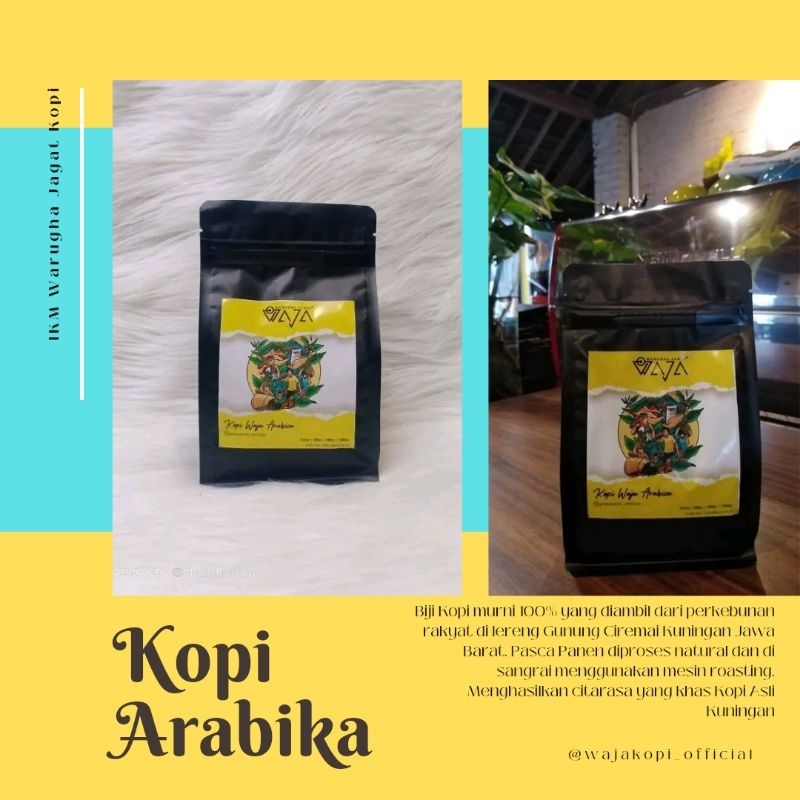 

Kopi Arabika Waja Kopi Kuningan 200gr