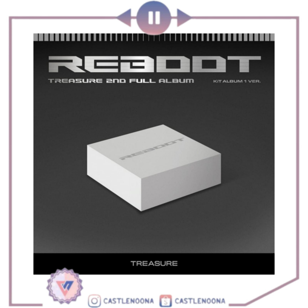 [OPEN PO] TREASURE 2ND FULL ALBUM [REBOOT] KiT ALBUM