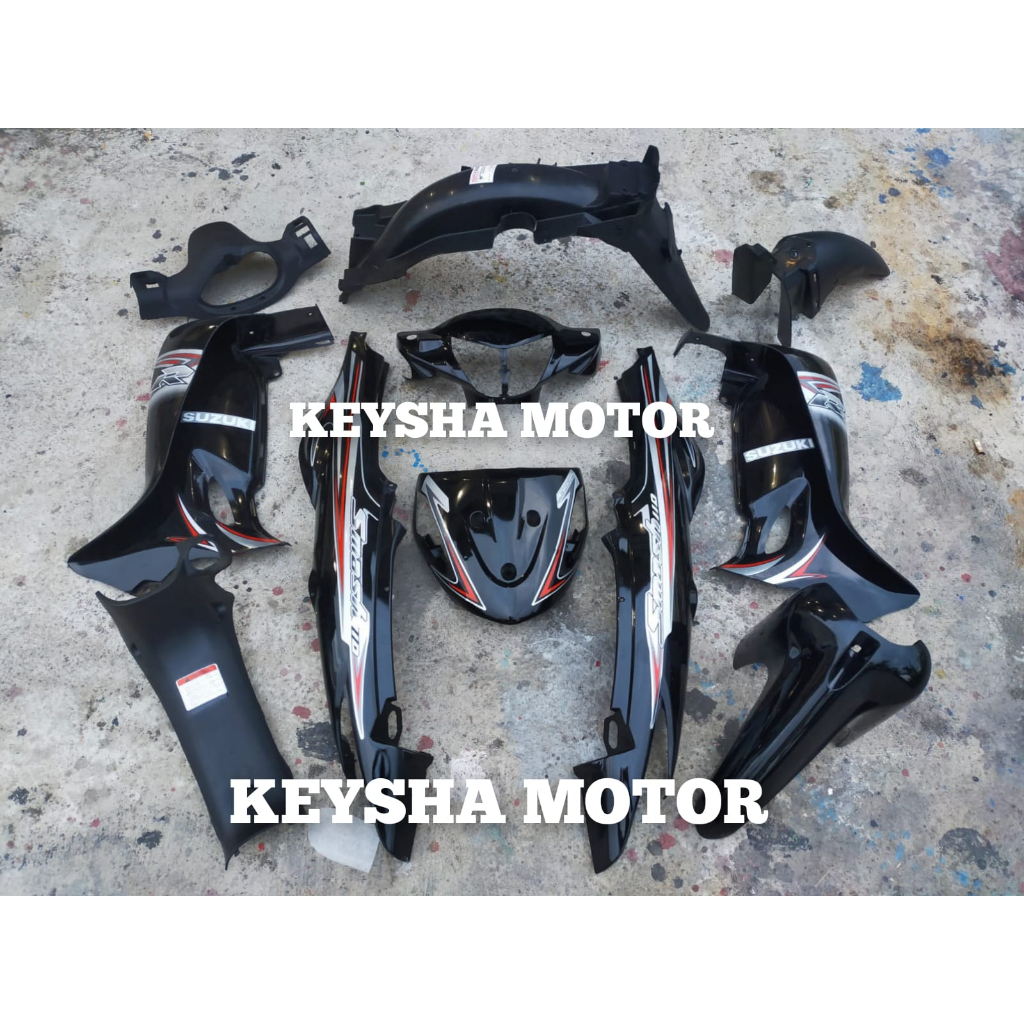 PAKET FULL BODY HALUS BODY KASAR SUZUKI SMASH NEW SET STRIPING