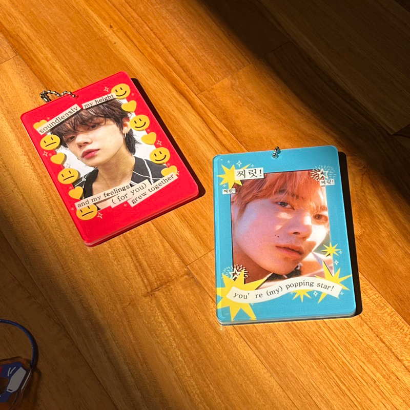 poca holder card holder pc kpop txt lyrics icaarrus studio
