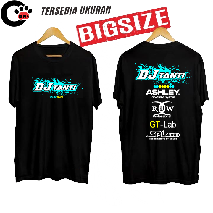 Kaos DJ TANTI Kaos Sound System Kaos Brewog Audio Cotton Combed Premium