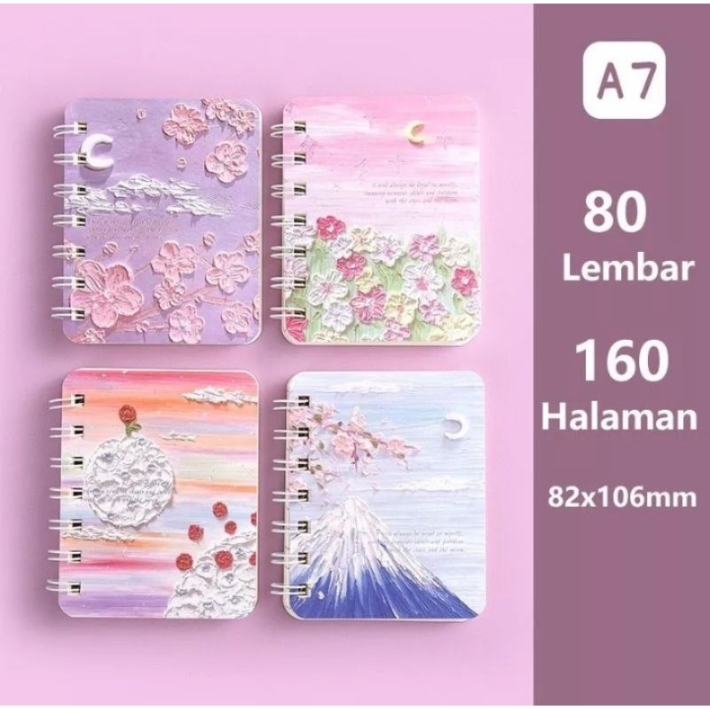 1pc Mini Notebook Lucu Catatan Kecil Mini Notebook