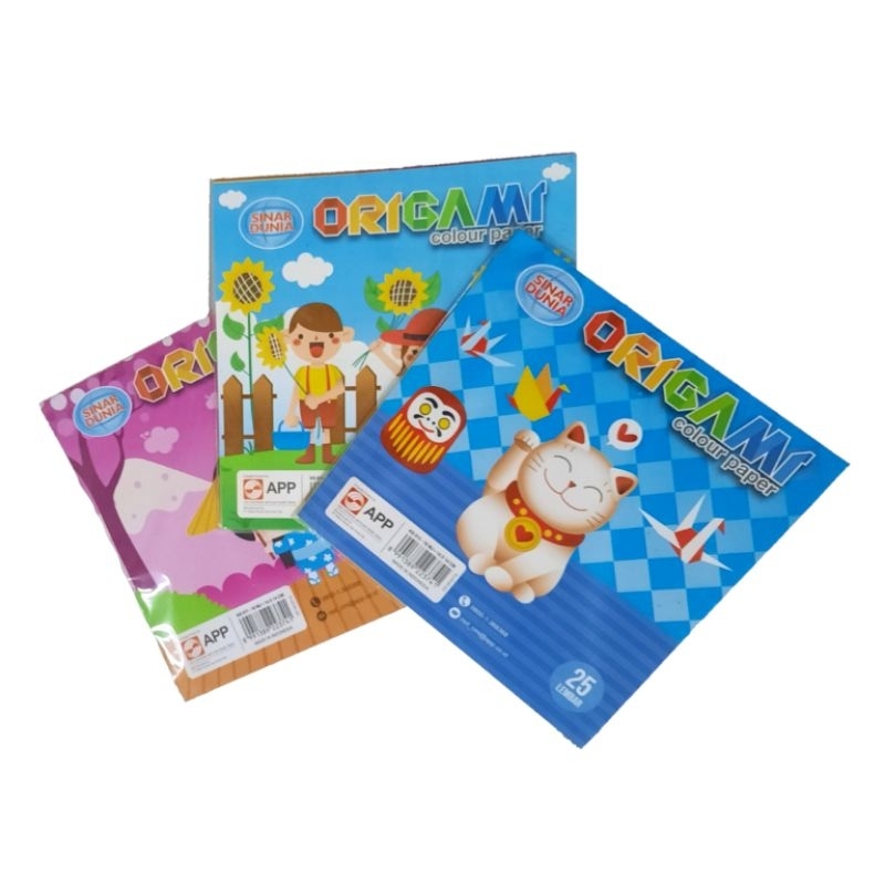 

Kertas Lipat / Origami 14x14 Sinar Dunia 25 Lembar