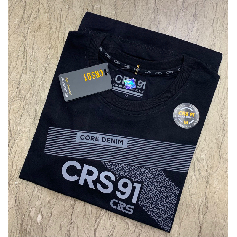 (COD) Kaos Pria Wanita CRS 91 Distro // Baju Kaos Pria Dewasa // T-Shirt Kasual // Kaos Terbaru 2025