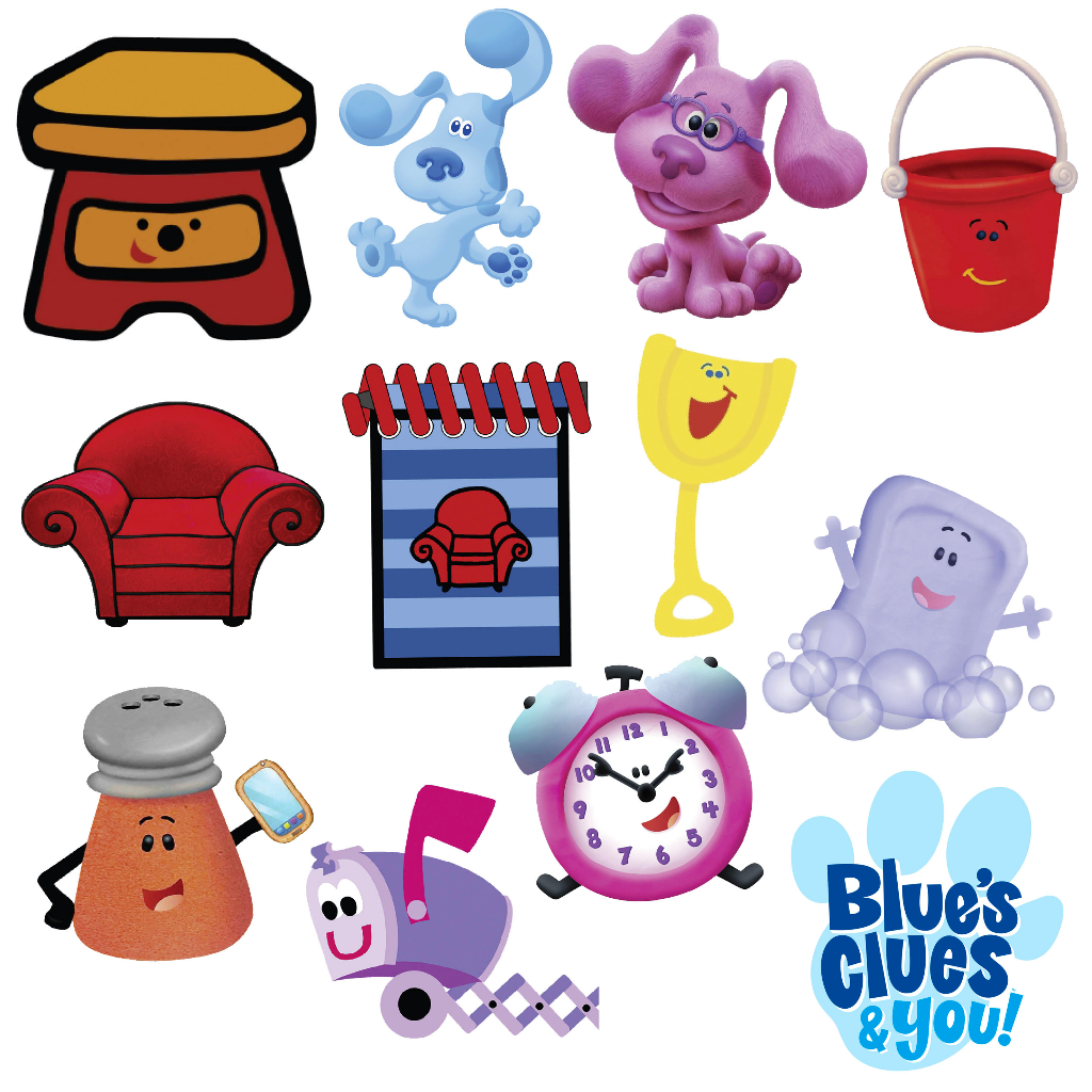 Cake topper / cupcake topper Blues Clues
