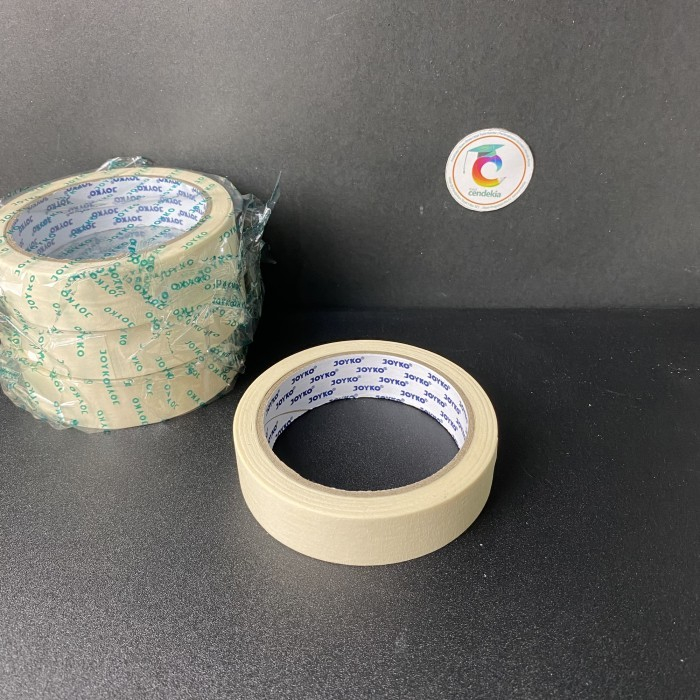 

Masking Tape Isolasi Kertas JOYKO 1 inc 24mmx21m