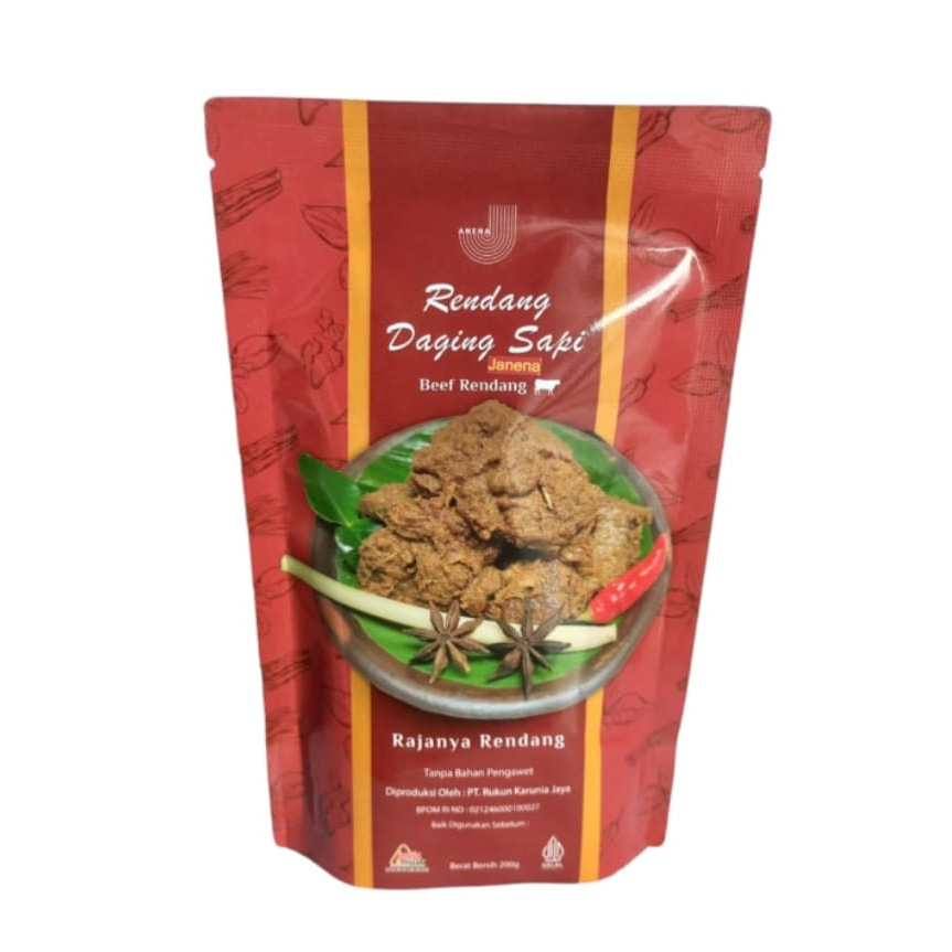 

Rendang Daging Sapi siap saji 200gr
