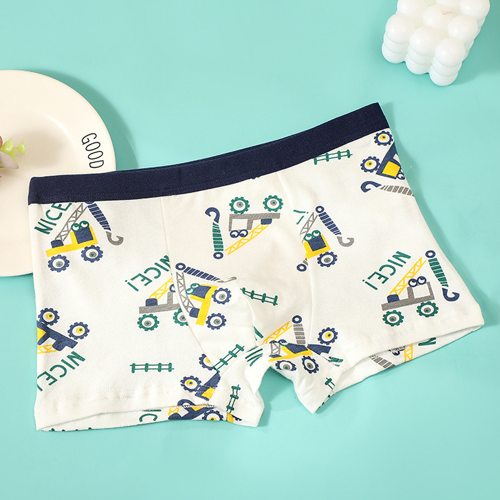 BV.ID BX1313 Boxer Celana Pendek Anak-anak Unisex Kids Fashion CD Motif Kartun Lucu