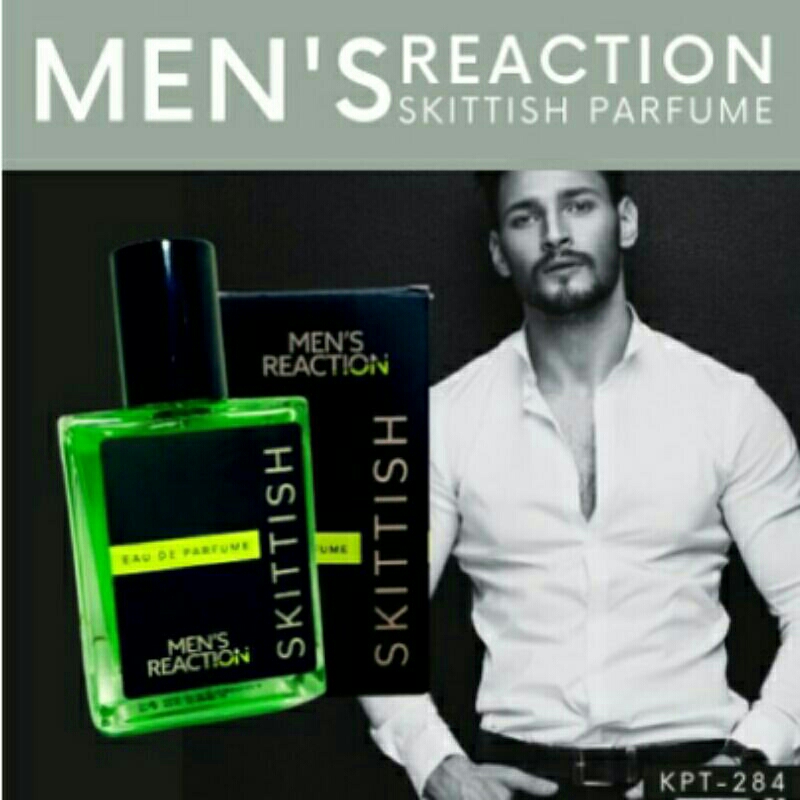 men's reaction skittish parfum original / parfum skittish / skittish parfum/ skittish