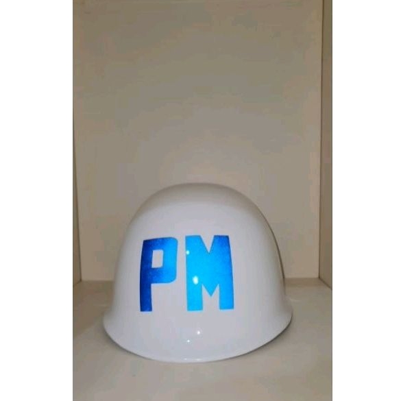 Helm Paskibra PM | Helm Panji Upacara logo Polisi Militer
