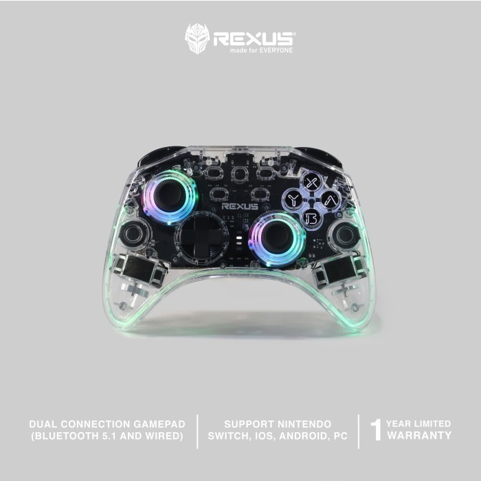 Rexus Gladius GX400 Bluetooth Gamepad  Joystick  Stick