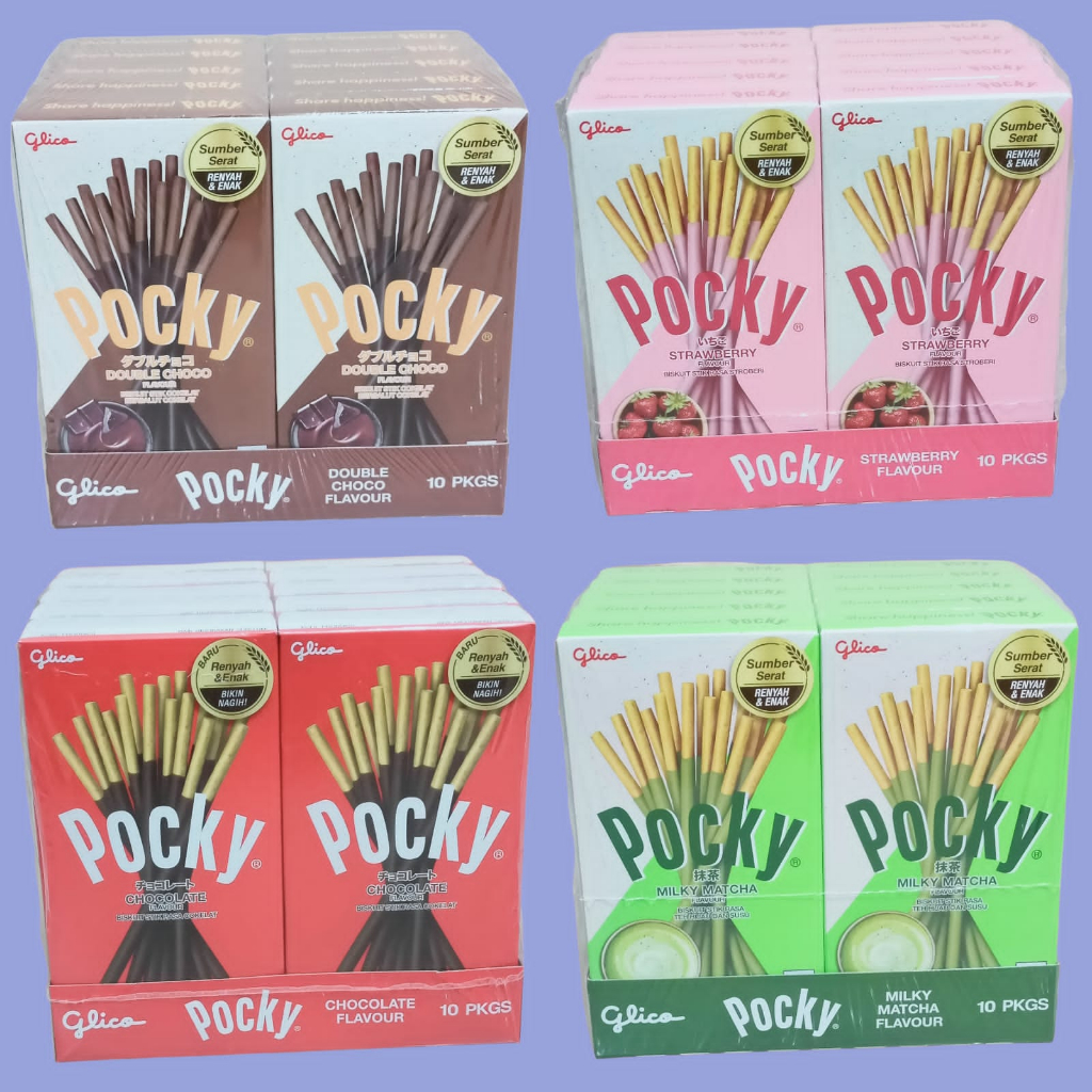 

POCKY & PEJOY BESAR All Varian Rasa [10 kotak/Box]