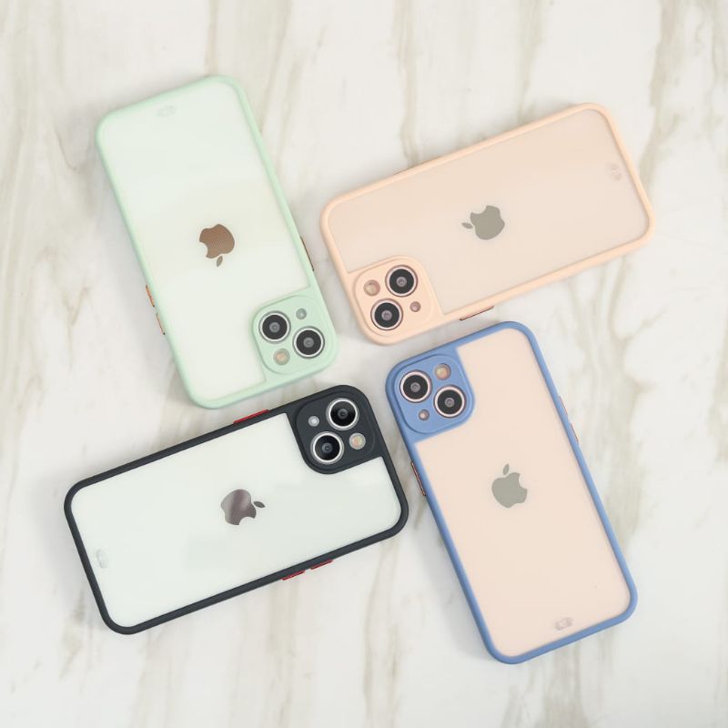 TRANSPARANT FULL LENSCOVER CASE FOR  IPHONE 13 Mini iPhone 13 Pro Max