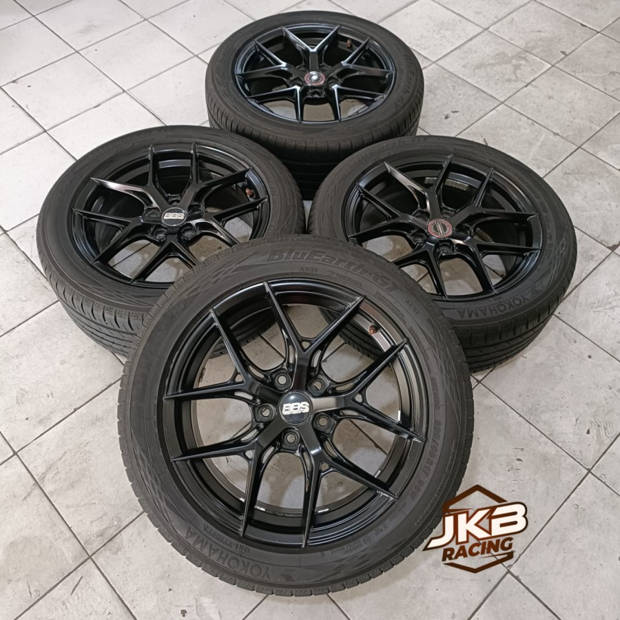 Velg Bekas Mobil Xpander Civic Innova Ring 17 BBS Ban 225 50 Yokohama