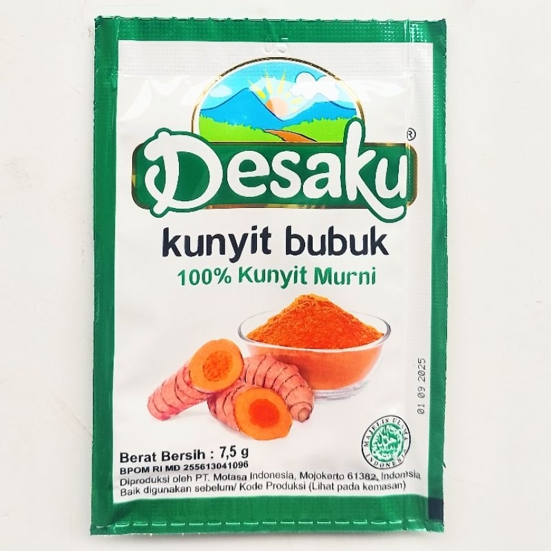 

Desaku Kunyit Bubuk Murni 7,5 gr